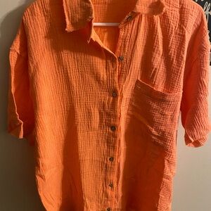 Beautiful oversized shirt, gause type material